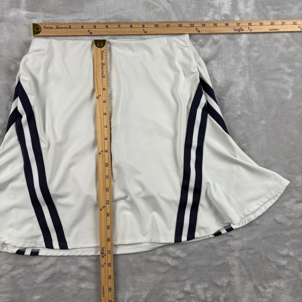 Nike Dri-FIT Skort Womens XS White Stripe Tennis Court Running Spring AV3666-133 - Picture 6 of 9